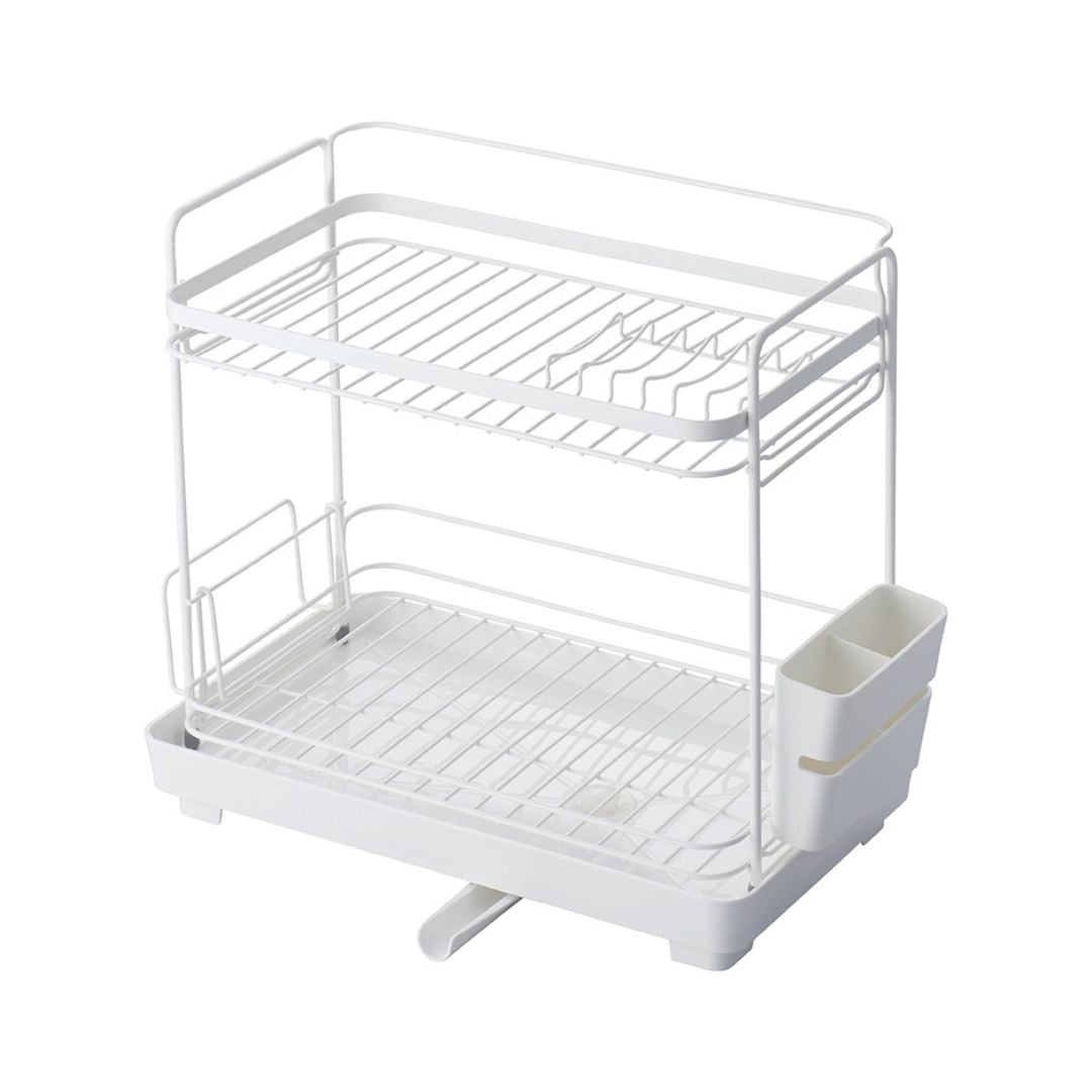 Asvel Pose Drainer W-Coat 2 Tier White