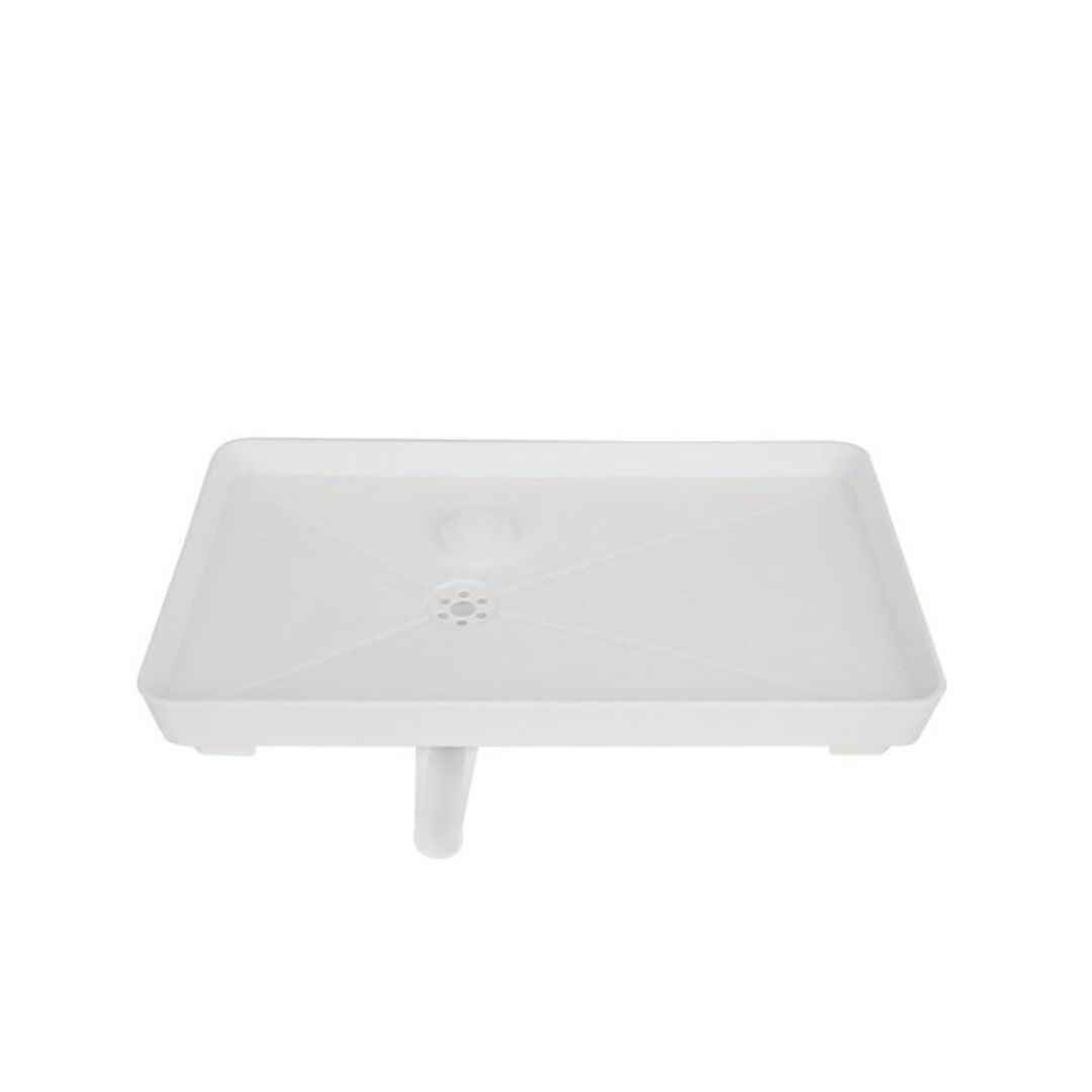 Asvel Pose Drainer W-Coat 2 Tier White