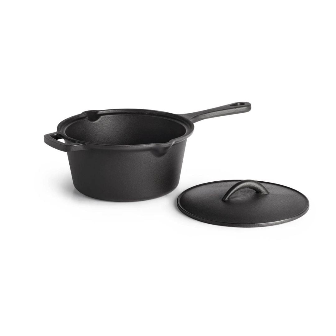 Napoleon Cast Iron Sauce Pan With Lid