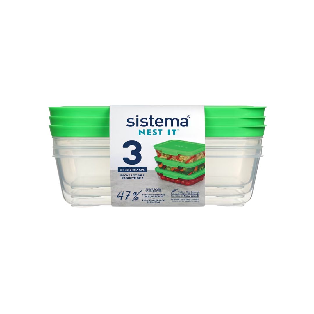 Sistema 1L Nest It 3 Pack