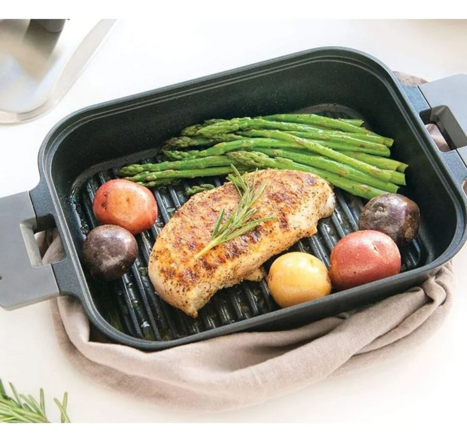 Uchicook Steam Grill Stainless Steel Cover