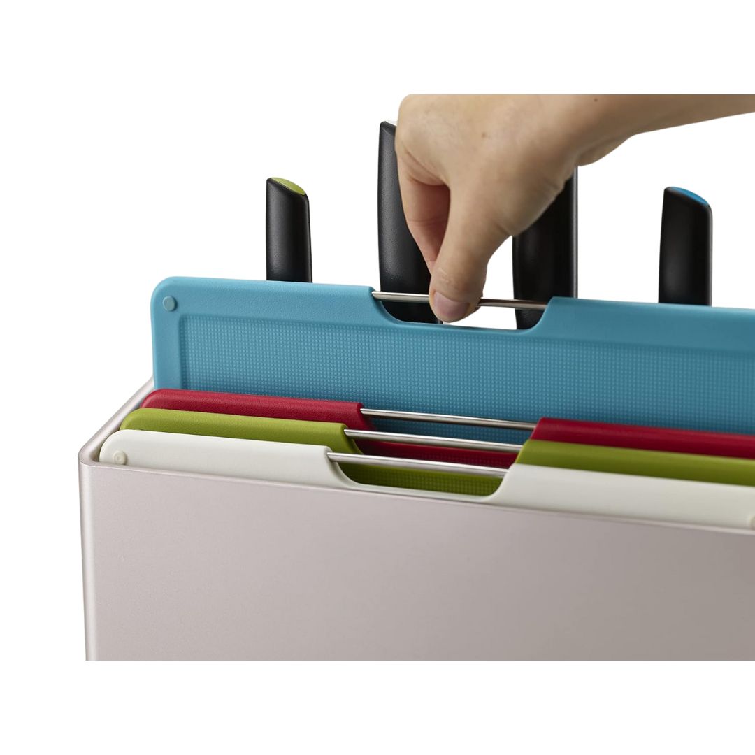 Joseph Joseph Folio Plus 8-piece Knife & Chopping Board Set