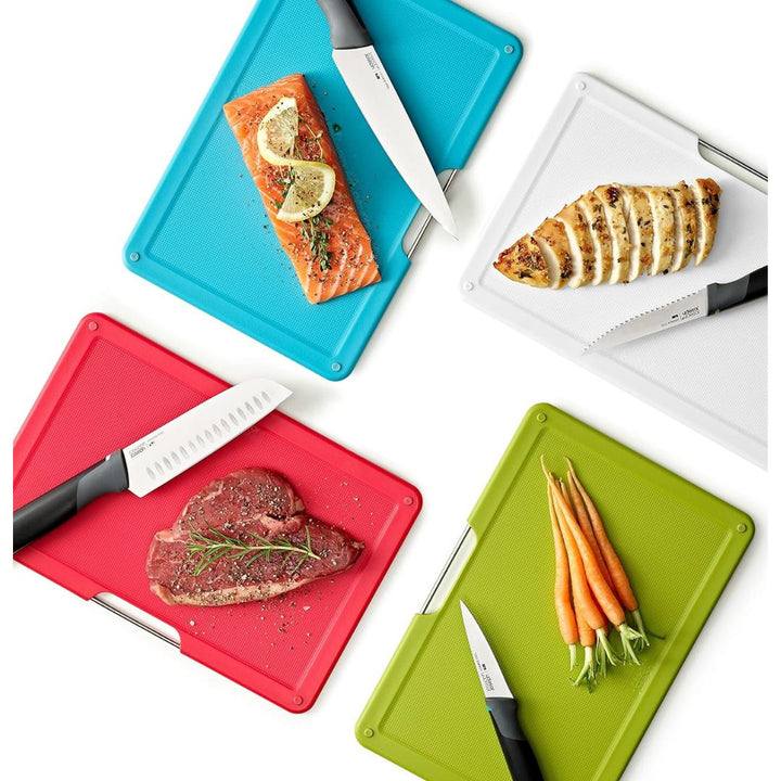 Joseph Joseph Folio Plus 8-piece Knife & Chopping Board Set