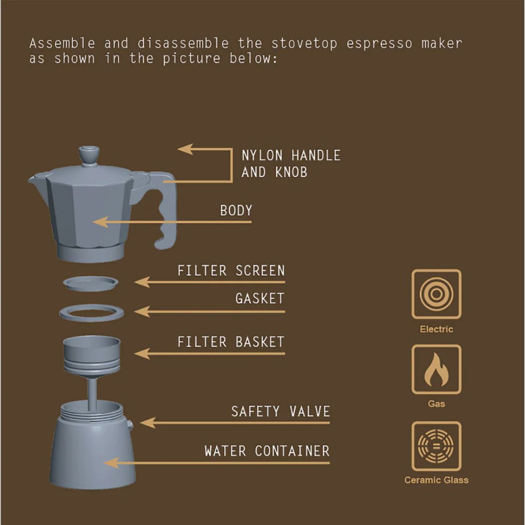 Tramontina Espresso Coffee Maker