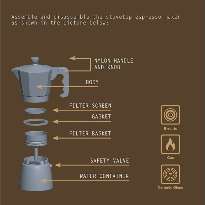 Tramontina Espresso Coffee Maker