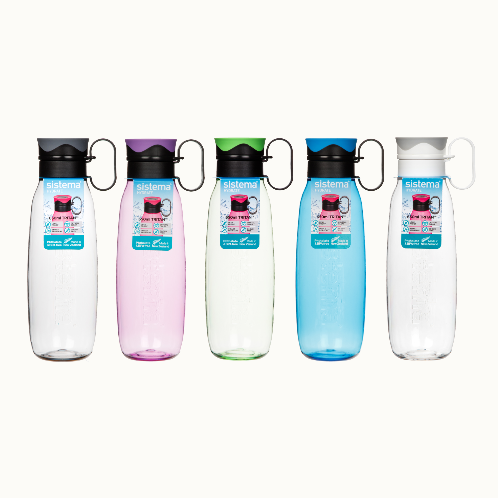 Botol Air Plastik Traverse SISTEMA Dengan Pemegang