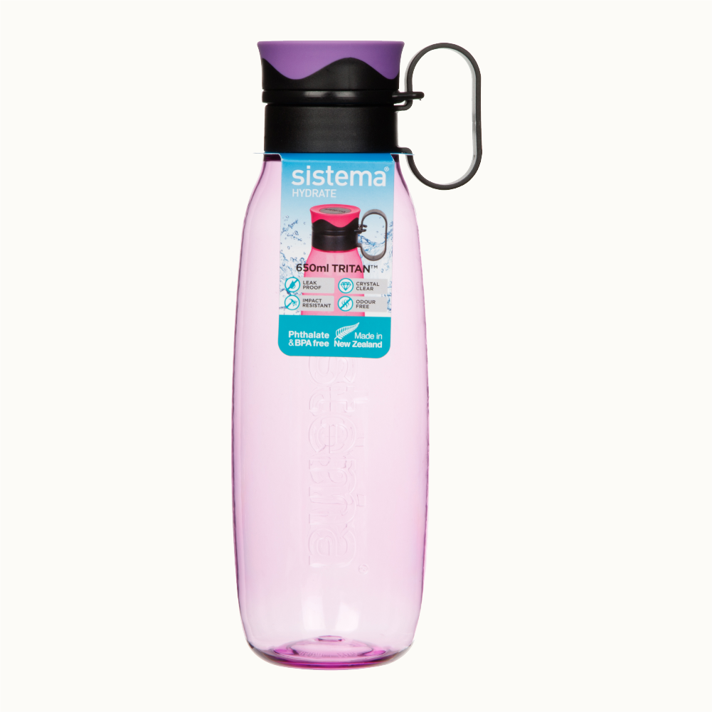 Botol Air Plastik Traverse SISTEMA Dengan Pemegang