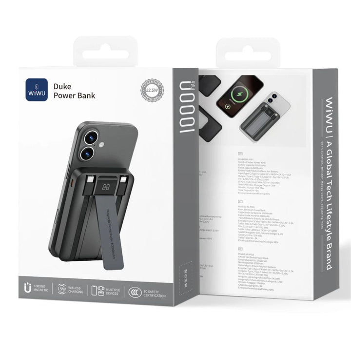Wiwu 22.5W Duke Power Bank 10000mAh Wi-P061