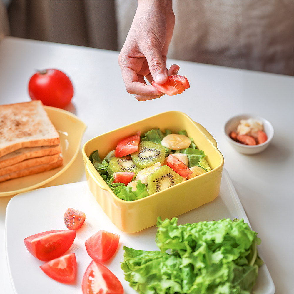 Buydeem Chefware Ceramic Bento Container 810ml