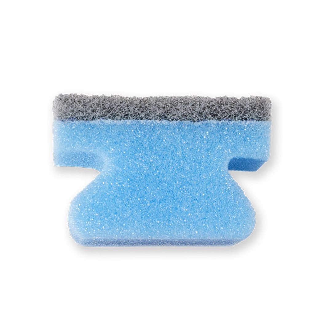 MartiniSPA Hygiene+ Non-scratch Nail Saver Sponge Dual Antibacterial Protection - 3 PCS