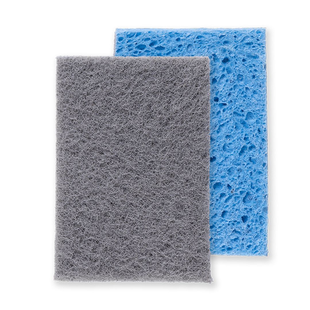 MartiniSPA Hygiene+ Multi-purpose Sponge in Cellulose & Non-scratch Fiber with Silver Ions - 2 PCS