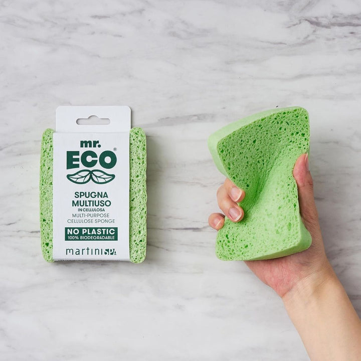 MartiniSPA Mr Eco Multipurpose Vegetable Cellulose Sponge - 1 pc