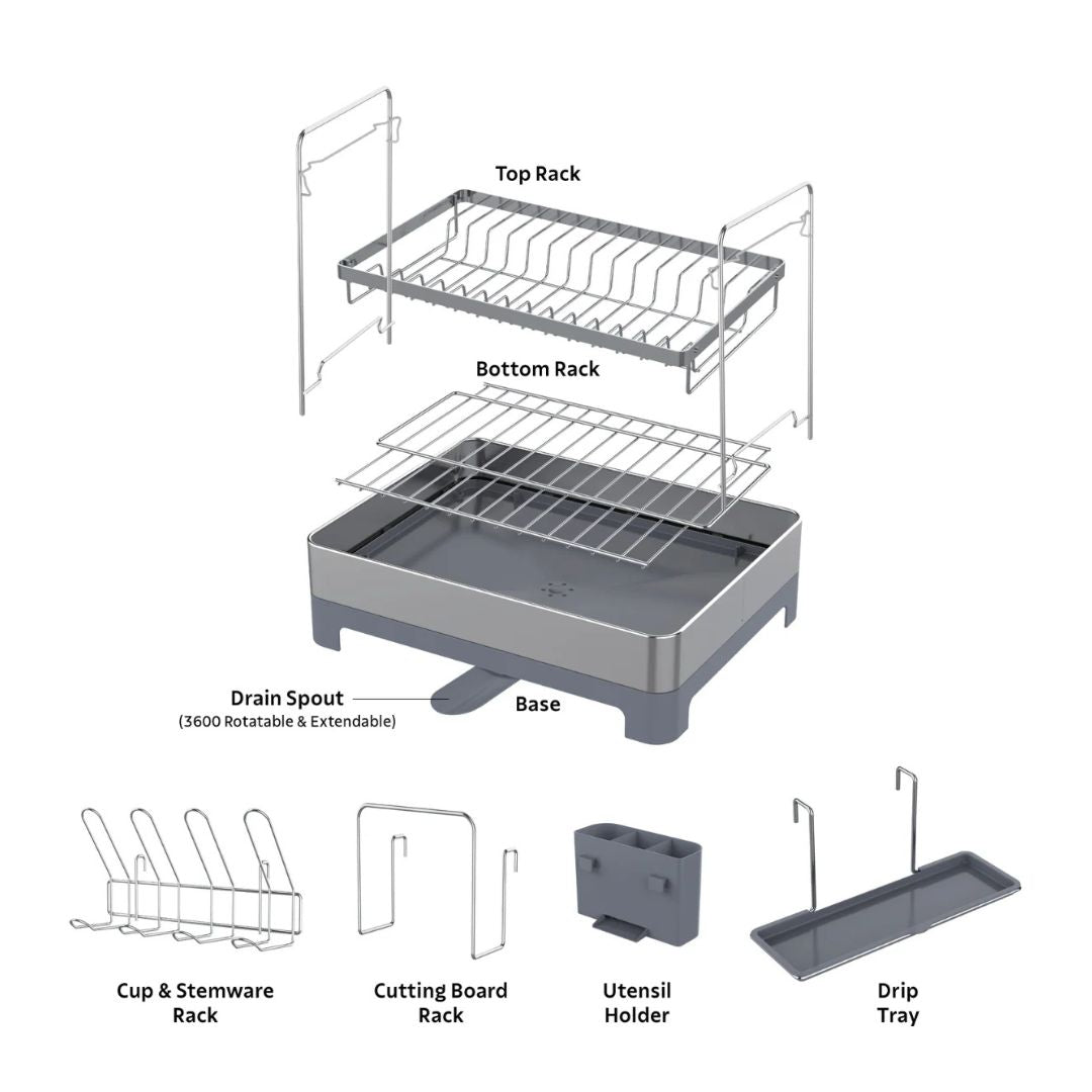 Tramontina 2-Tier Dish Rack
