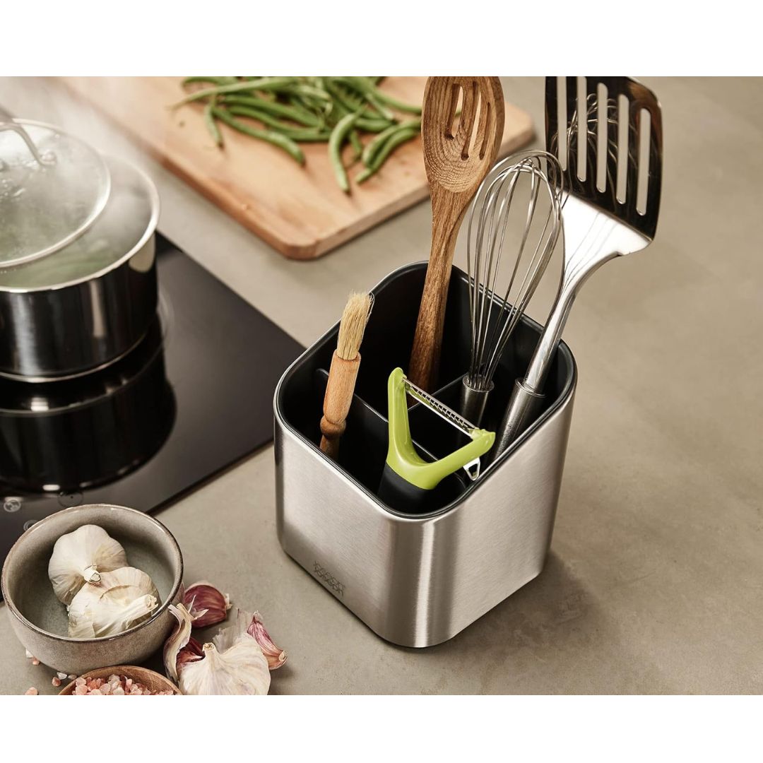 Joseph Joseph Surface Stainless Steel Utensil Pot