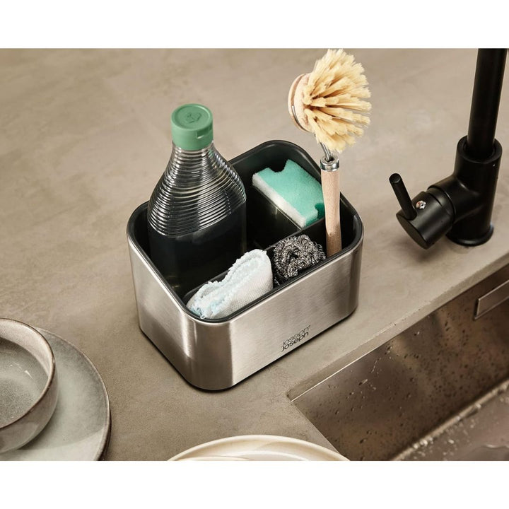 Joseph Joseph Surface Tiered Stainless-steel Sink Tidy