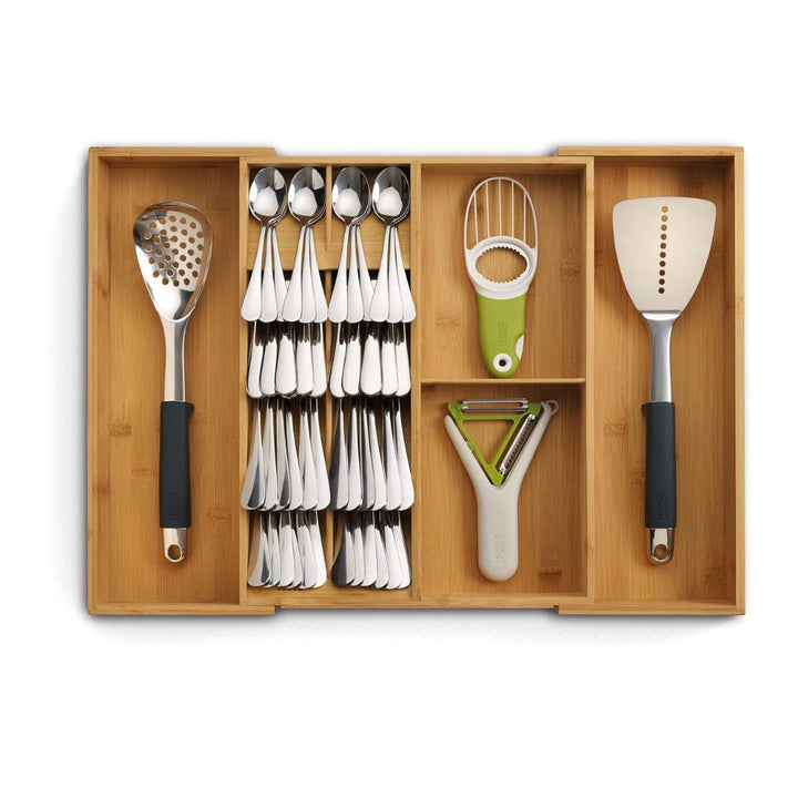 Joseph Joseph DrawerStore Bamboo Expanding Cutlery Organiser