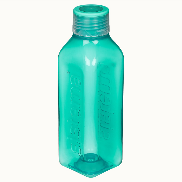 SISTEMA Square Plastic Water Bottle
