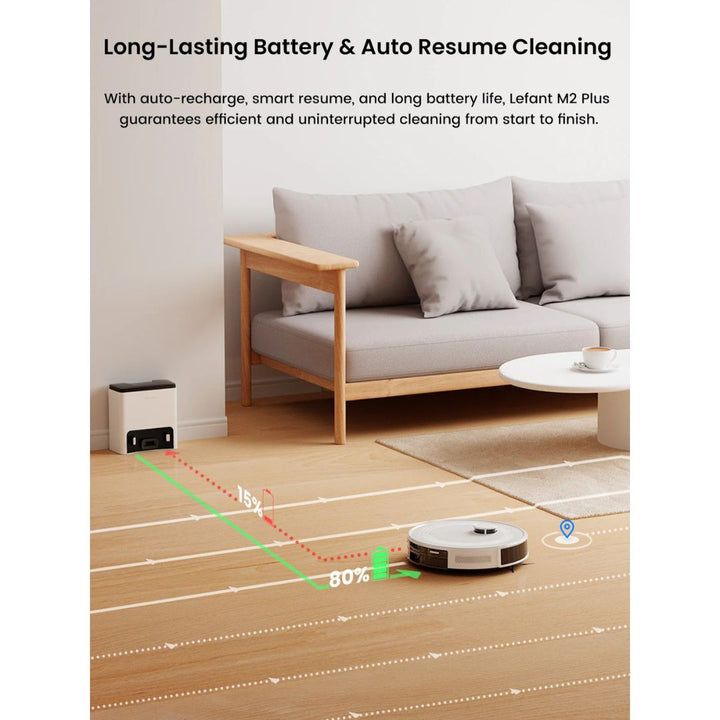 Lefant M2 Plus Robot Vacuum Cleaner