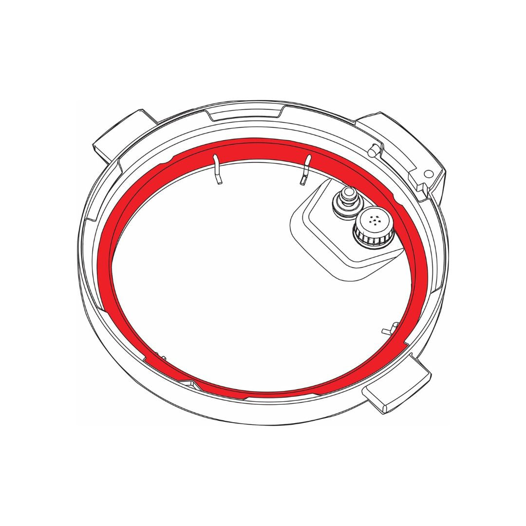 Instant Pot Clear Sealing Rings 2 Pack