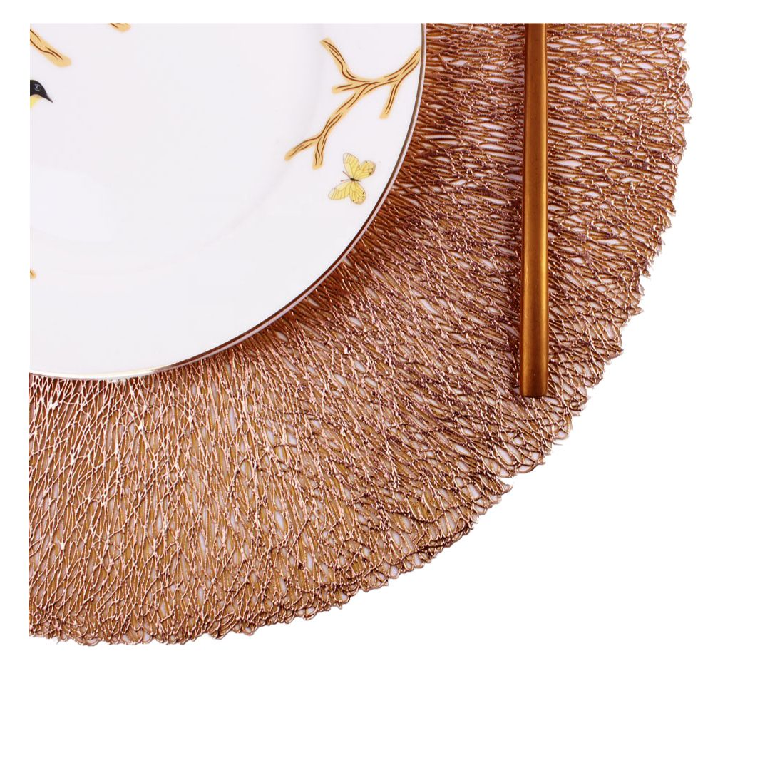 Rapee Allure Textured Vinyl Pressed Placemat