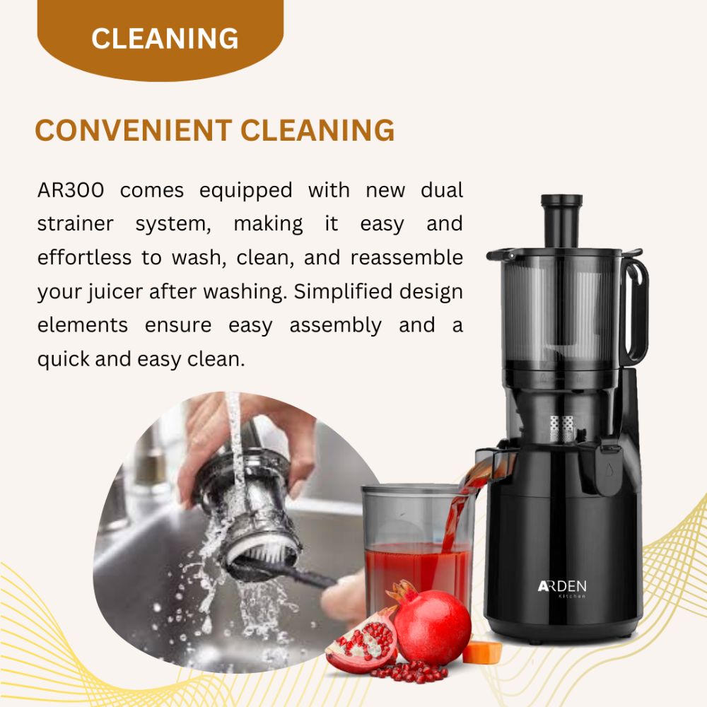 Arden Extra Large Cold Press Slow Juicer