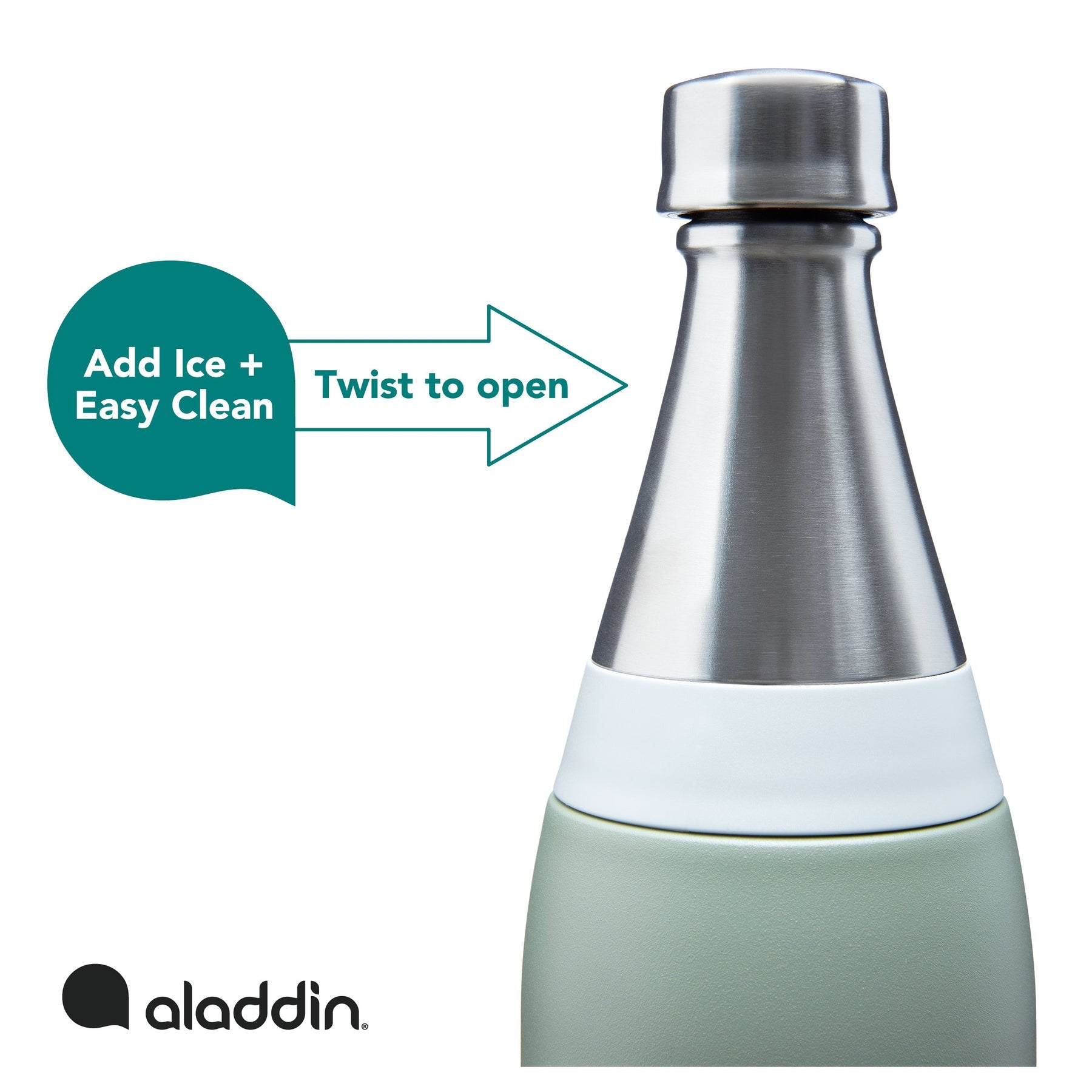 Botol Air Keluli Tahan Karat ALADDIN Fresco Thermavac 0.6L