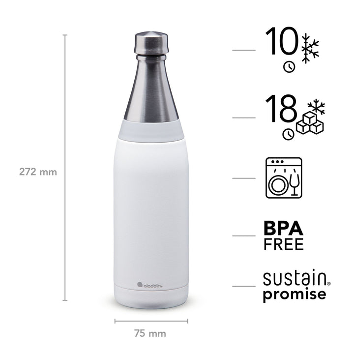 ALADDIN Fresco Thermavac Stainless Steel Water Bottle 0.6L