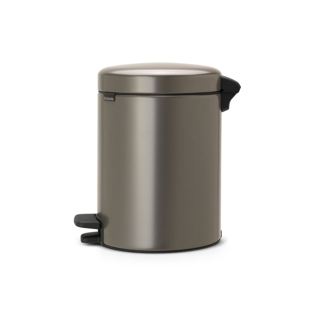 Brabantia NewIcon Pedal Bin Platinum