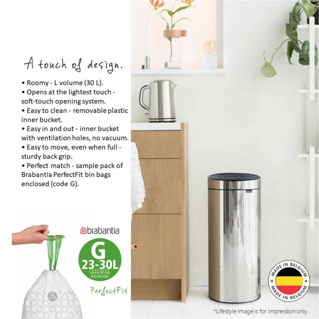 Brabantia Touch Bin New L 30L