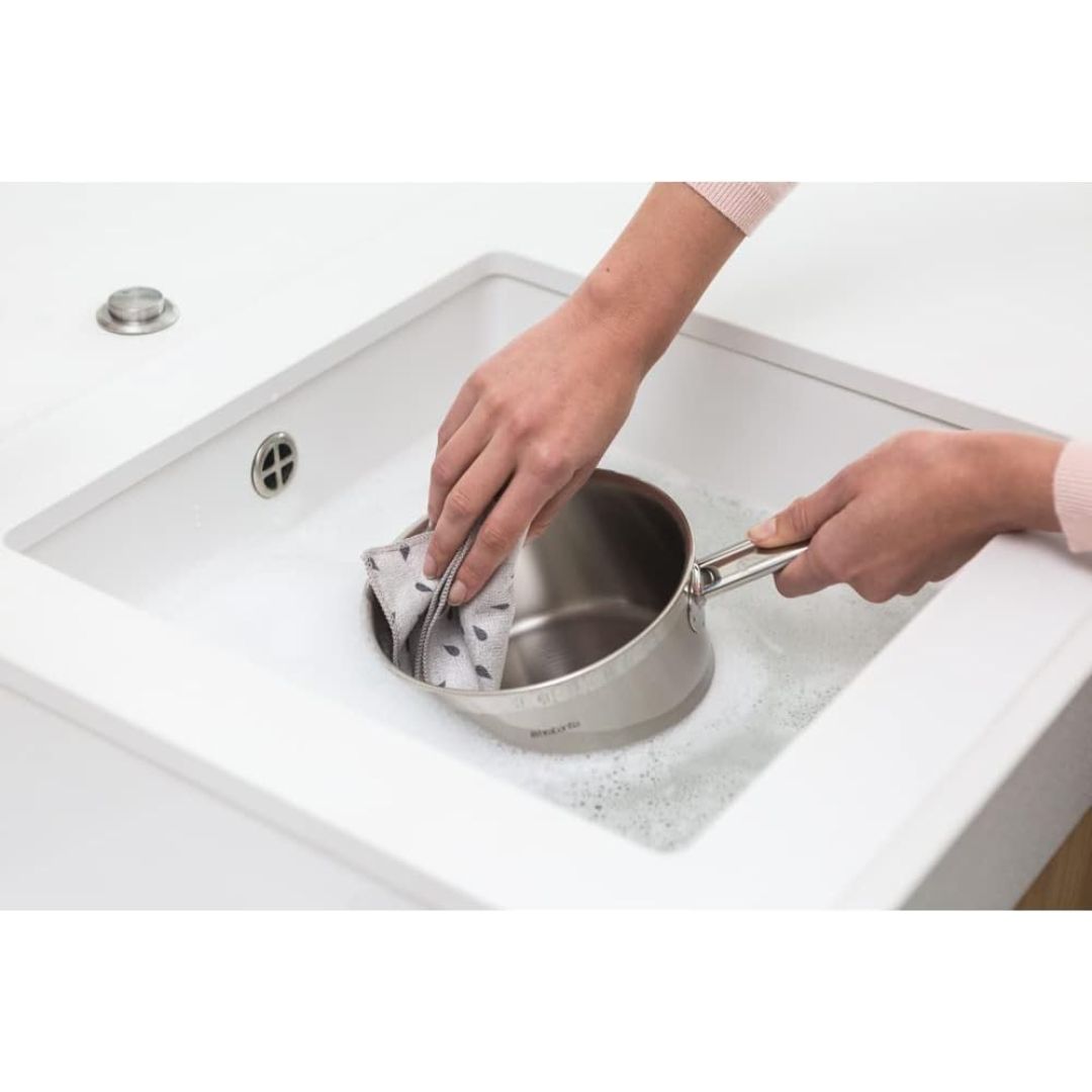 Brabantia Microfibre Cleaning Cloths Set Of 2