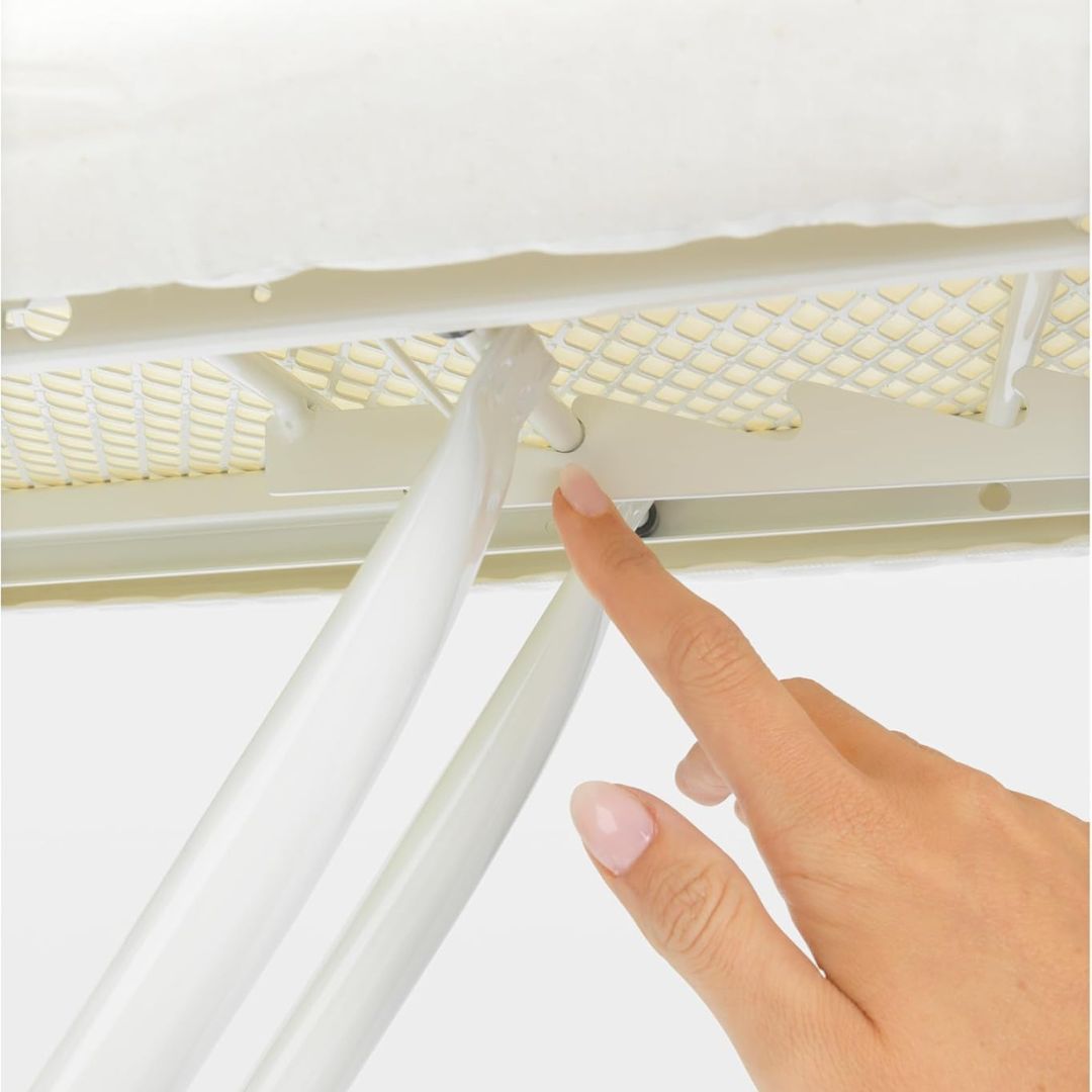 Brabantia Ironing Board C Steam Iron Rest Morning Breeze