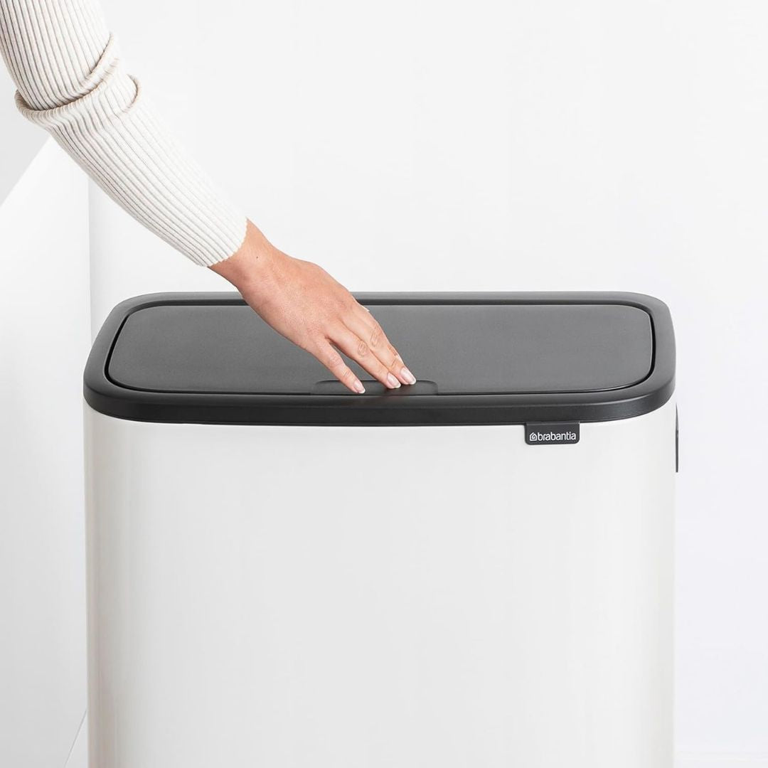 Brabantia Bo Touch Bin Hi with 2 Inner Buckets