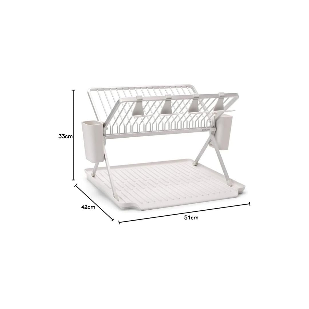 Brabantia Foldable Dish Drying Rack Large