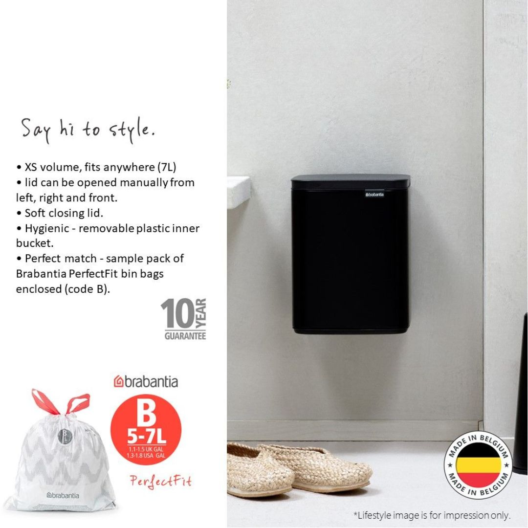 Brabantia Bo Waste Bin XS 7L