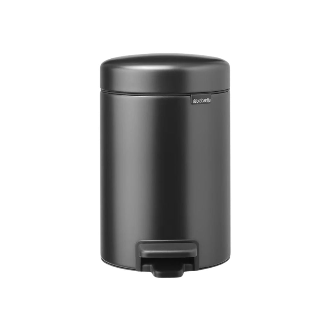 Brabantia Pedal Bin Newicon Soft Closing Confident Grey