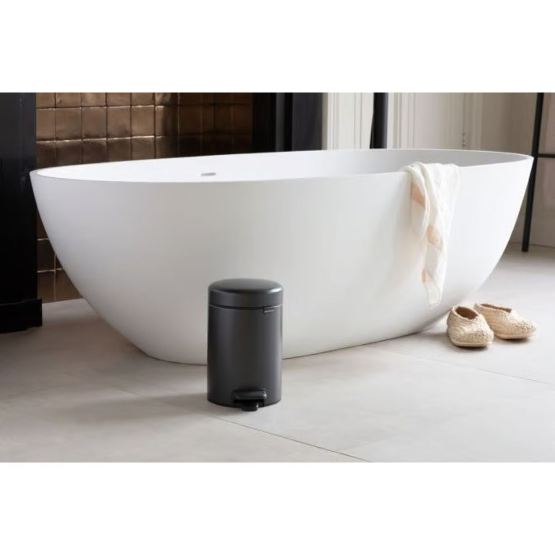 Brabantia Pedal Bin Newicon Soft Closing Confident Grey