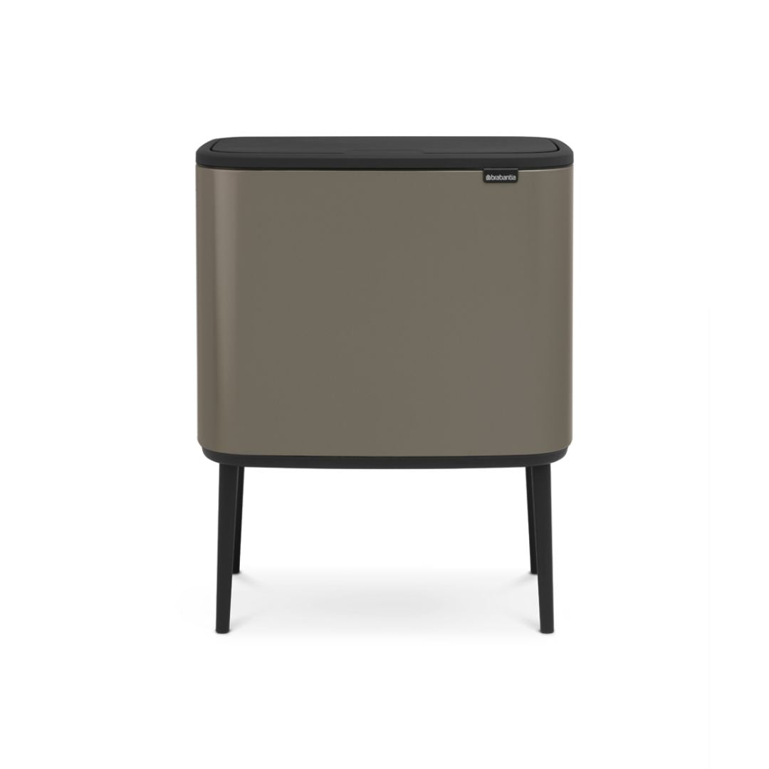 Brabantia Bo Touch Bin with 36 L Inner Bucket Platinum