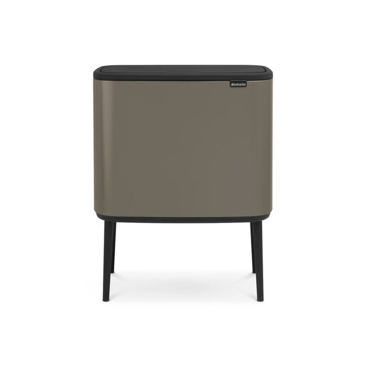 Brabantia Bo Touch Bin with 36 L Inner Bucket Platinum