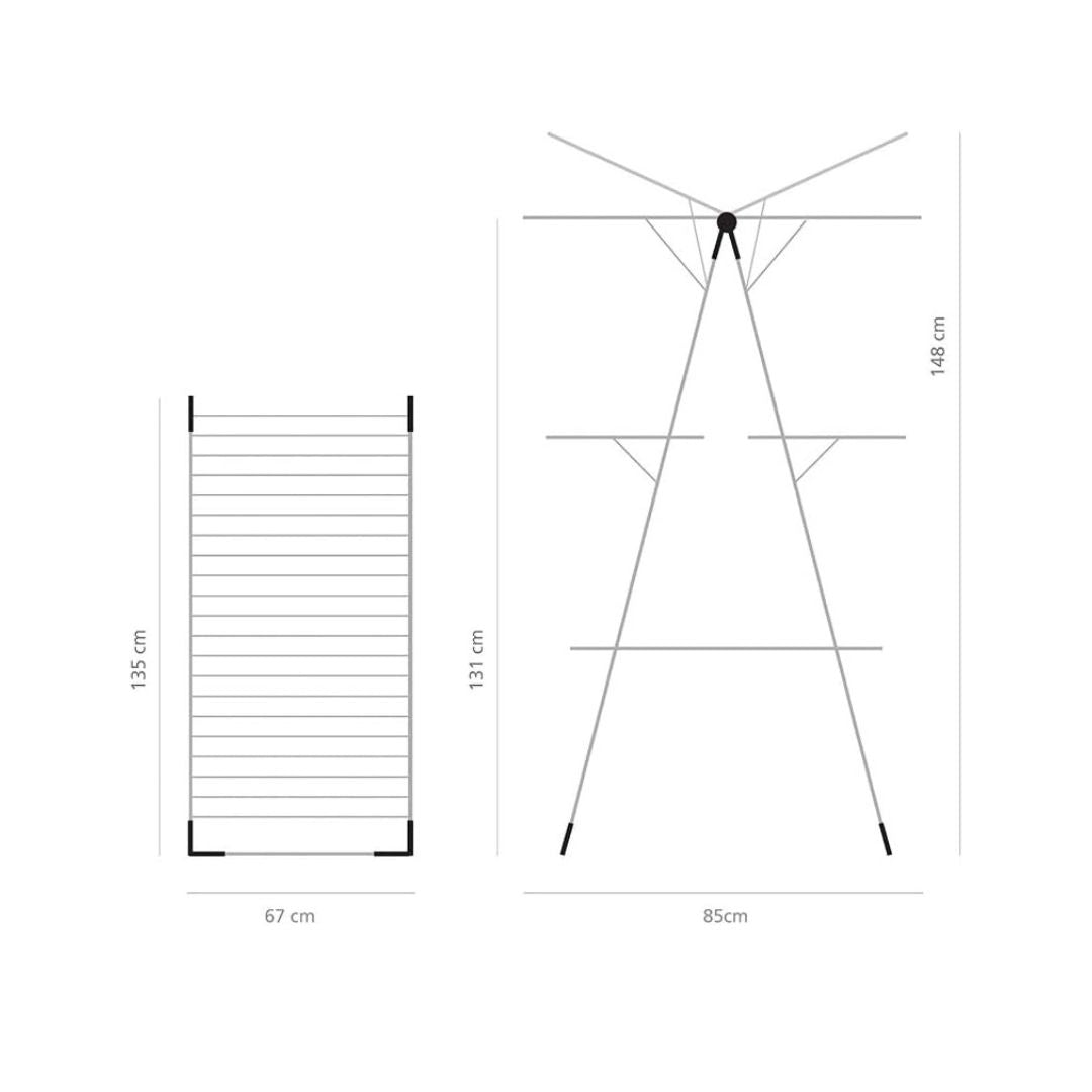 Brabantia Drying Rack Tower 23 Metres