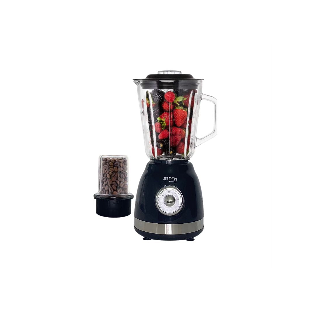 Arden Glass Jar 1.5L Tabletop Blender with Grinder
