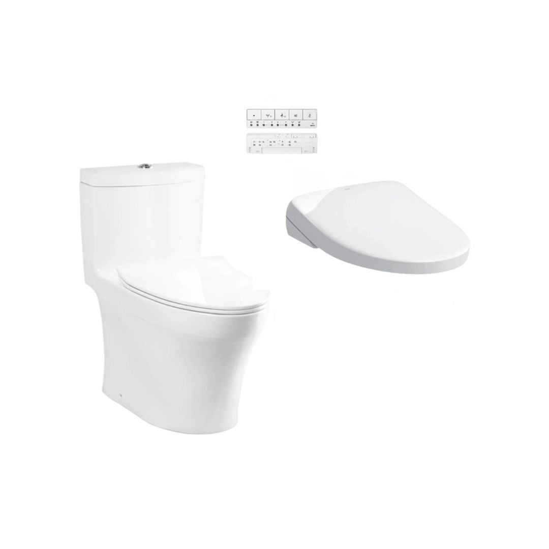 Toto One Piece Toilet Bowl C889DESI With Washlet TCF47360GSG Set