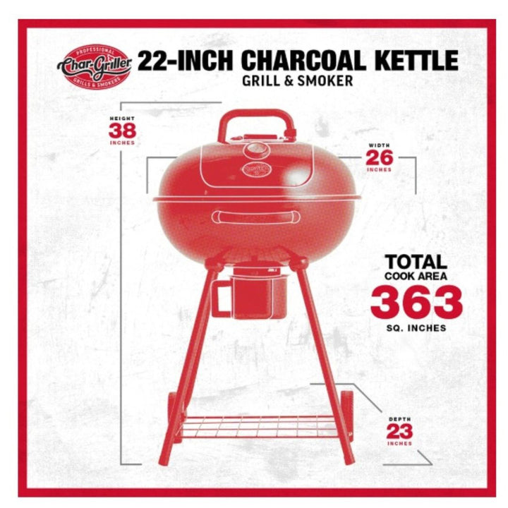 Char-Griller 22" Kettle
