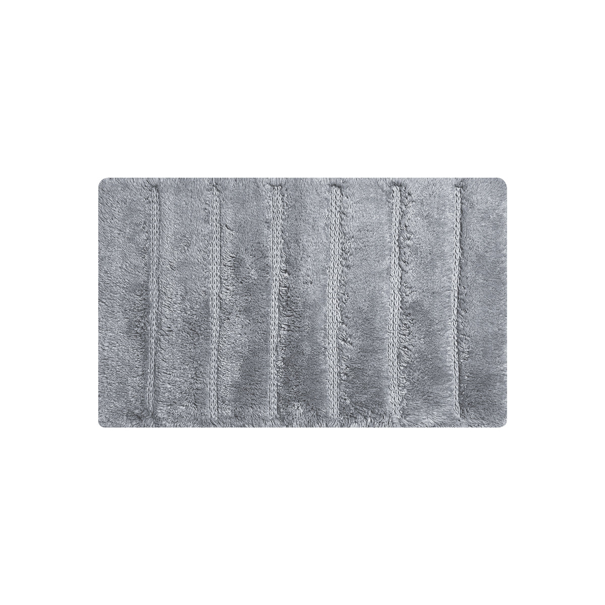 Charles Millen Signature Collection Boston Bamboo Cotton Tufted Mat with Anti-Slip Backing