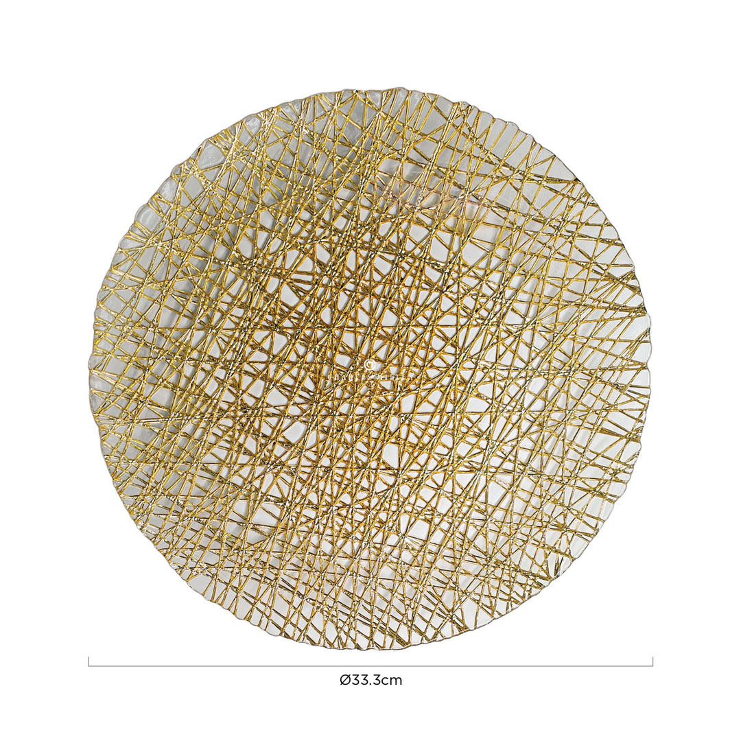Charles Millen Signature Collection Glam Series Gaišs Accent Plate