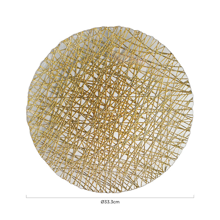 Charles Millen Signature Collection Glam Series Gaišs Accent Plate