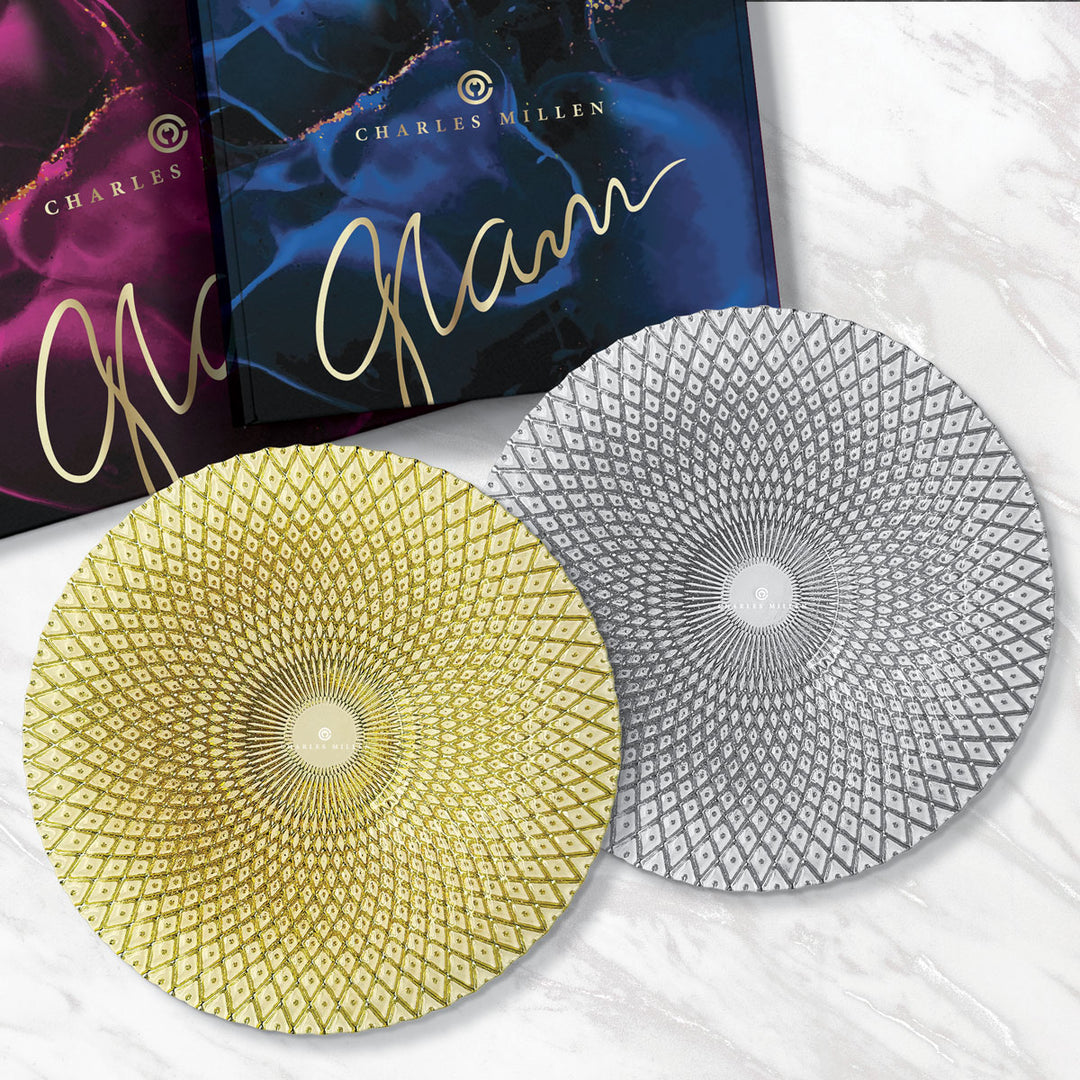 Charles Millen Signature Collection Glam Series Soleil Accent Plate