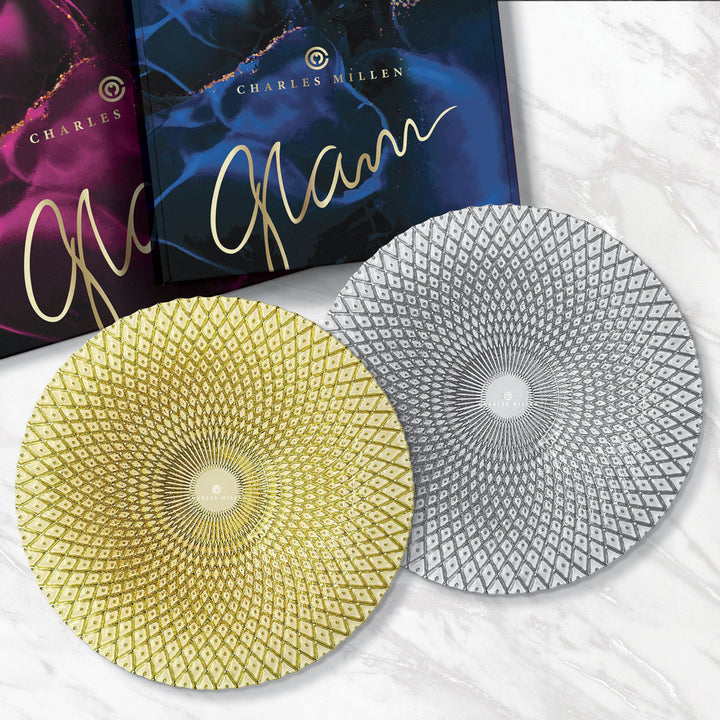 Charles Millen Signature Collection Glam Series Soleil Accent Plate