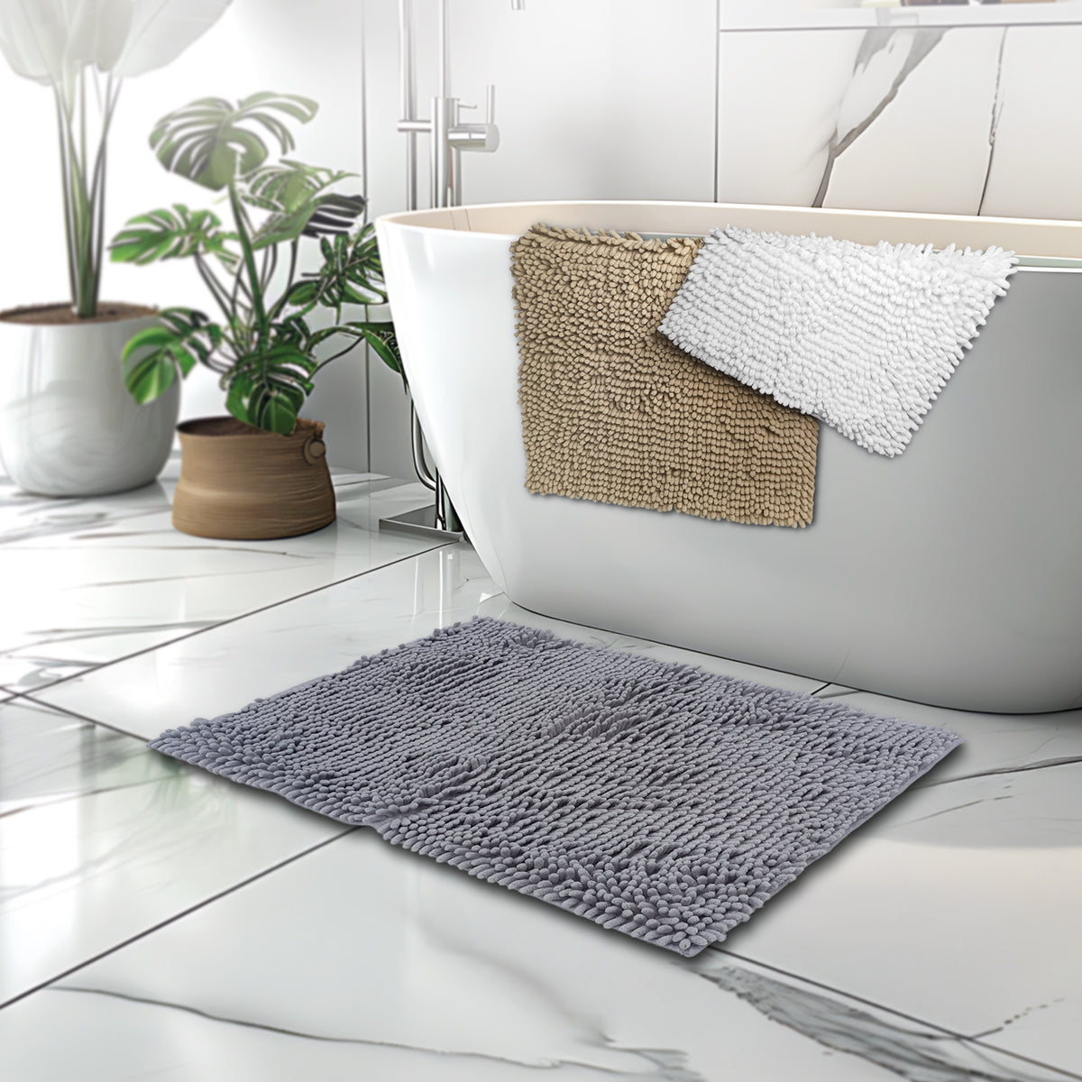 Charles Millen Signature Collection Macio Microfibre Mat with Anti-Slip Backing 120x50cm