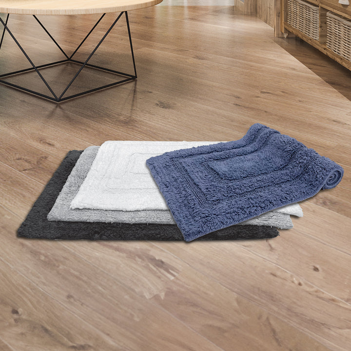 Charles Millen Signature Collection Maxell Super Soft Cotton Tufted Mat with Anti-Slip Backing 80x50cm