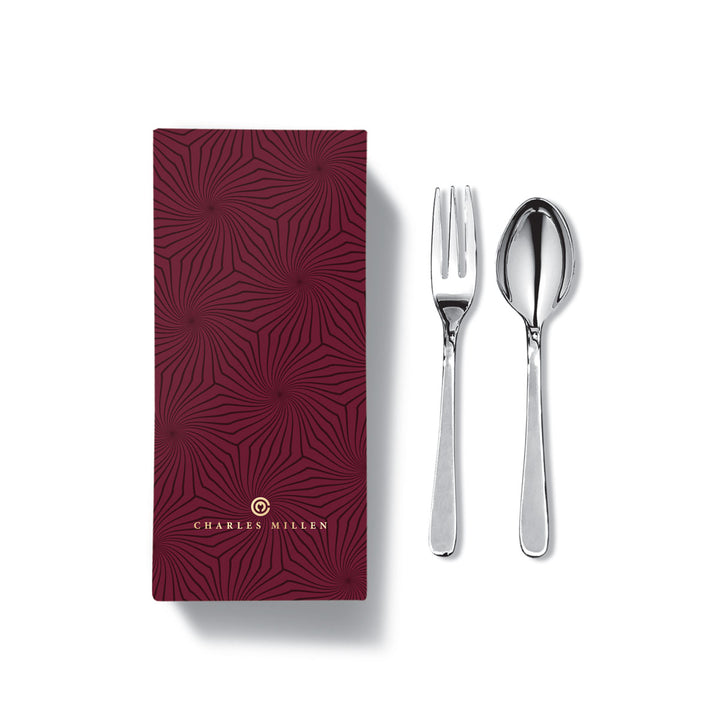 Charles Millen Signature Collection Pelissier Stainless Steel Cutlery Set